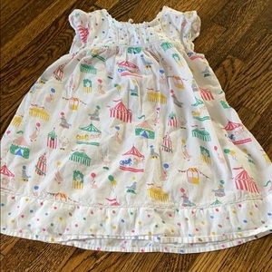 Baby Boden circus print dress, 2-3Y